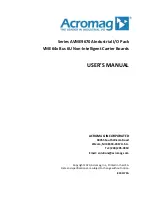 Preview for 1 page of Acromag AVME9670A Series User Manual