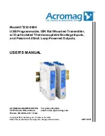 Acromag DT233-0600 User Manual preview