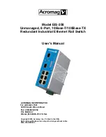 Preview for 1 page of Acromag EIS-358 User Manual