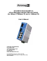 Предварительный просмотр 1 страницы Acromag EIS-408FX-M User Manual