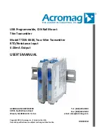 Acromag TT235-0600 User Manual preview