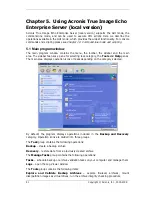 Preview for 61 page of ACRONIS TRUE IMAGE ECHO - ENTERPRISE SERVER User Manual