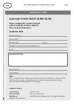 Preview for 21 page of acropaq AL320 User Manual