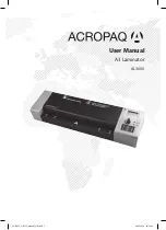 acropaq AL3600 User Manual preview