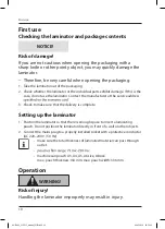 Preview for 10 page of acropaq AL3600 User Manual