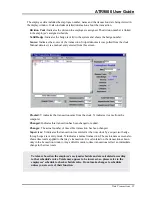 Preview for 21 page of Acroprint ATR9800 Reference Manual