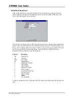 Preview for 22 page of Acroprint ATR9800 Reference Manual