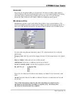 Preview for 23 page of Acroprint ATR9800 Reference Manual