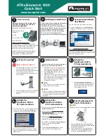 Acroprint ATRx Biometric 1000 Quick Start Manual предпросмотр