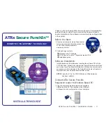 Предварительный просмотр 1 страницы Acroprint ATRx Secure PunchIn Installation Manual