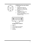 Предварительный просмотр 31 страницы Acroprint Data Collection Terminal DC7000 Hardware Manual