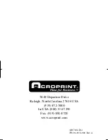 Preview for 76 page of Acroprint ES1000 User Manual