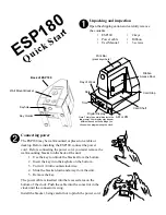 Acroprint ESP180 Quick Start Manual preview