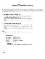 Acroprint Signal and Access Relay Box Manual preview