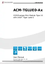 Acrosser Technology ACM-TGLUE0-A Series User Manual preview