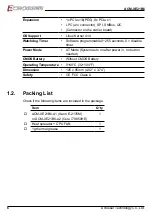 Preview for 6 page of Acrosser Technology ACM-XE21B6 User Manual