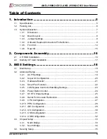 Preview for 3 page of Acrosser Technology AND-J180N2-C612 User Manual