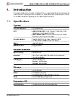 Preview for 5 page of Acrosser Technology AND-J180N2-C612 User Manual