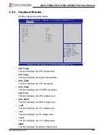 Preview for 21 page of Acrosser Technology AND-J180N2-C612 User Manual