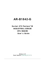 Preview for 1 page of Acrosser Technology AR-B1842-G User Manual