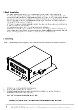 Предварительный просмотр 4 страницы ACS contsys DAL-311x3x0S Operating Instructions Manual