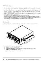 Предварительный просмотр 4 страницы ACS contsys DAP-311 Operating Instructions Manual