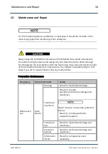 Preview for 34 page of ACS A1040 MIRA Operation Manual