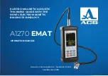 ACS A1270 EMAT Operation Manual предпросмотр