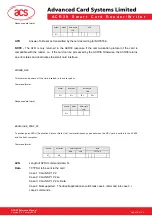 Предварительный просмотр 16 страницы ACS ACR 38 Reference Manual