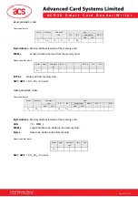 Preview for 19 page of ACS ACR 38 Reference Manual