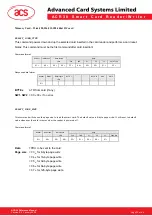 Предварительный просмотр 20 страницы ACS ACR 38 Reference Manual