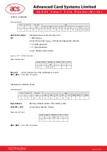 Preview for 27 page of ACS ACR 38 Reference Manual