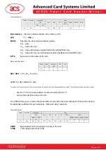 Preview for 40 page of ACS ACR 38 Reference Manual