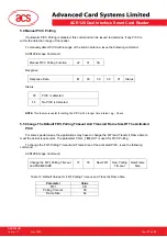 Preview for 17 page of ACS ACR128 User Manual