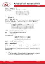 Preview for 24 page of ACS ACR30 Reference Manual