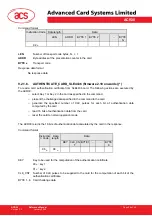 Preview for 26 page of ACS ACR30 Reference Manual