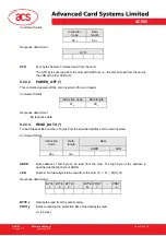 Preview for 30 page of ACS ACR30 Reference Manual