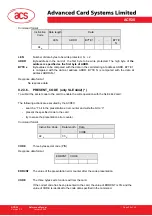 Preview for 32 page of ACS ACR30 Reference Manual