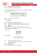 Preview for 33 page of ACS ACR30 Reference Manual