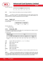 Preview for 37 page of ACS ACR30 Reference Manual