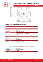 Preview for 43 page of ACS ACR30 Reference Manual