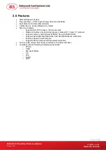 Preview for 4 page of ACS ACR33U-A1 Smart Duo Reference Manual