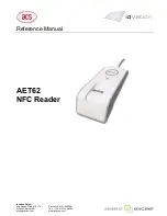 ACS AET62 Reference Manual preview