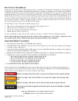 Preview for 2 page of ACS Eubank EAA1020H Installation & Operation Manual