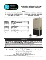 ACS ICE CEA1012A Installation & Operation Manual preview