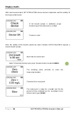 Предварительный просмотр 14 страницы ACS SAF'IR EVOLUTION Instruction Manual