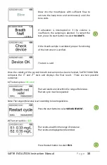 Предварительный просмотр 15 страницы ACS SAF'IR EVOLUTION Instruction Manual