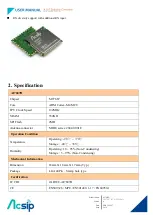 Предварительный просмотр 3 страницы AcSiP AI7687H User Manual