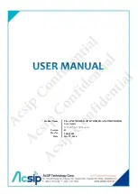 Предварительный просмотр 1 страницы AcSiP EK-AI7687HXB User Manual