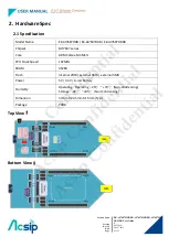 Предварительный просмотр 5 страницы AcSiP EK-AI7687HXB User Manual